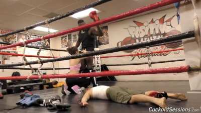 Your girlfriend convinced you to go to your bully's gym to learn self defense