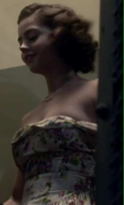Jenna Louise Coleman flashing for your attention