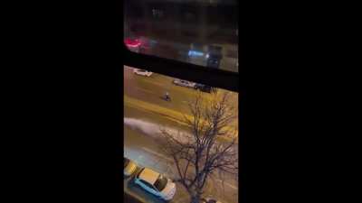 Protests in Turkey but in the form of a GT6 trailer.