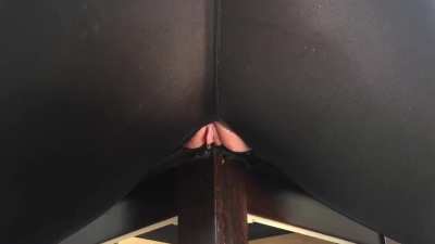 Humping this chair made me squirt so much!!
