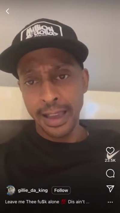 Gillie with a psa for Rick ross