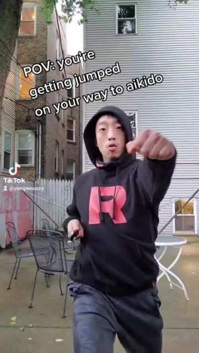 pov: you're getting jumped on the way to aikido
