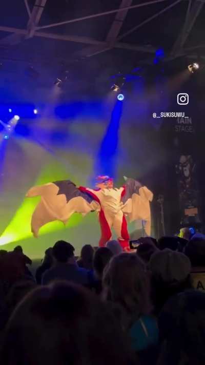 My Smolder cosplay on stage!