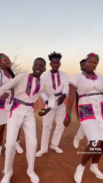 African youth choir