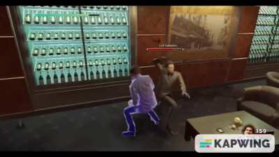 Here is Yakuza 7 as a brawler game (Credits to Jhrino on Youtube, the ABSOLUTE MAD LAD)