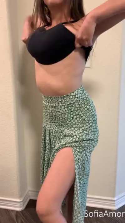 Perk #1 of being with me, you get to titty fuck me whenever you want 😏 (OC)