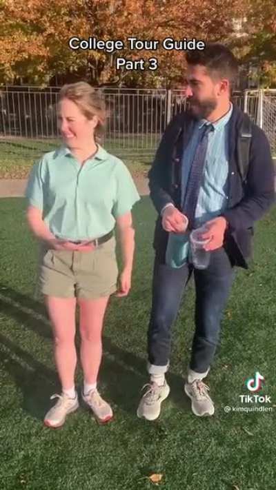 College tour guide
