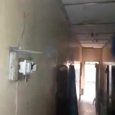 Cutting a live wire
