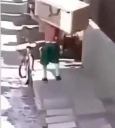 Crackhead moment