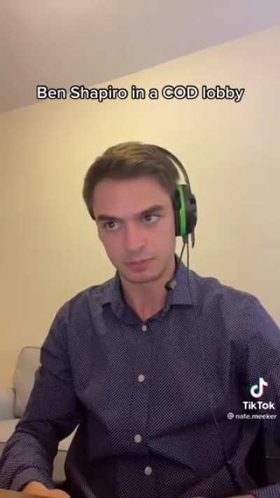 Ben Shapiro in a COD lobby