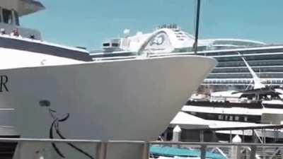 Docking a ship
