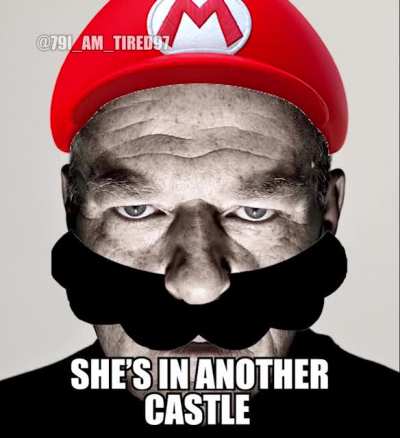 Mario is depressed.