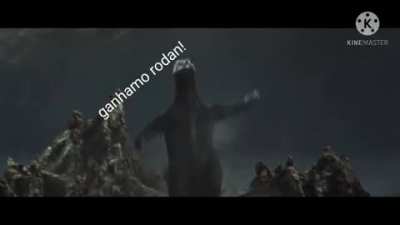 Shiuuu godzilla está comemorando