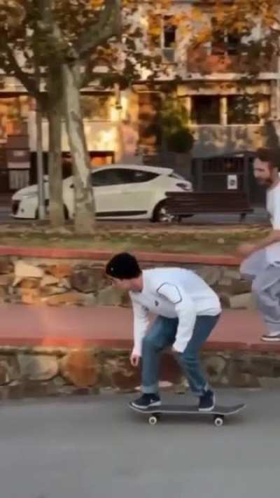 I love skateboarding
