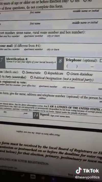 Mail-in voter fraud is easy!