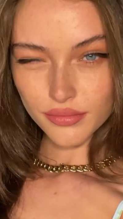 Awkward wink is still awkward... but less awkward 😵