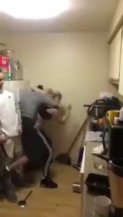 I guess she didn't want to do the dishes?
