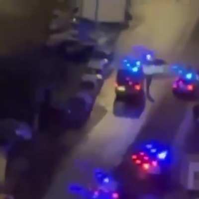 Major police presence in South Moscow in Russia after 3 people died in a car bomb attack. This comes 2 days after a Russian military general was killed the same way.