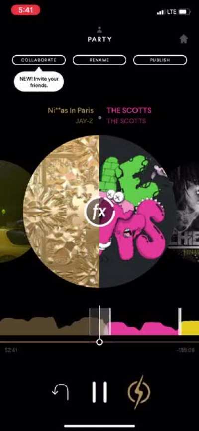 Ni**as in Paris —> THE SCOTTS