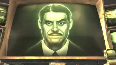 When you refuse to give Mr. House the Platinum Chip