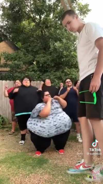Nice dance move!
