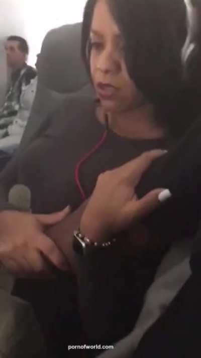 On A Plane . Full Service. First Class