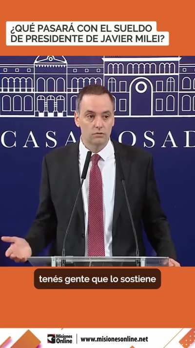 Mira lo que preguntan...el sueldo del Presidente Milei? 