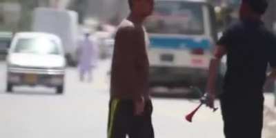 Dude gets a tight slap which makes him reevaluate his life decisions