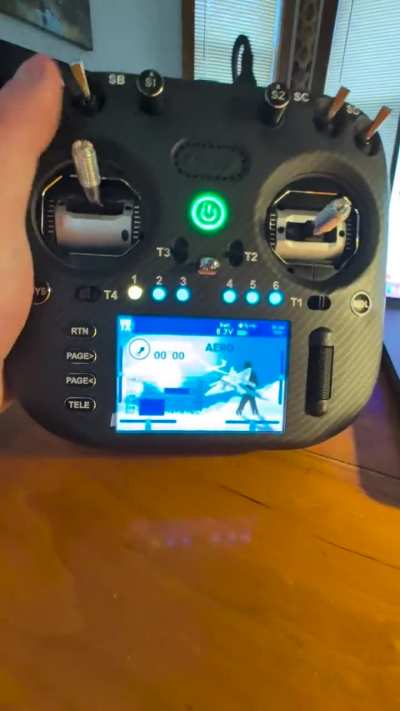 Is this normal for the new TX15? My first radio.