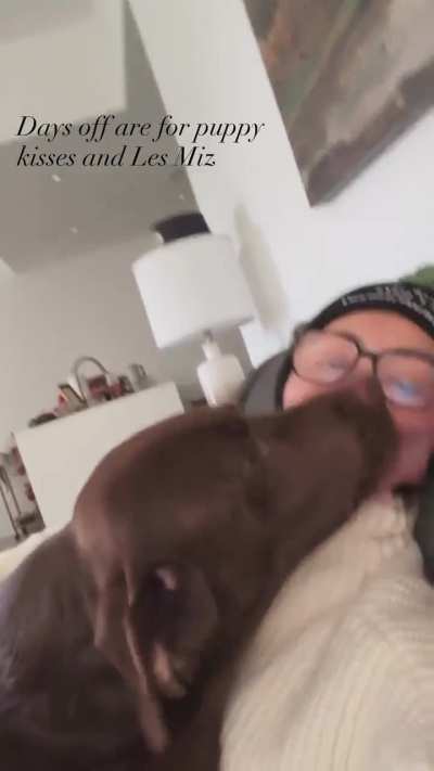 Puppy kisses IG 1/19/2026