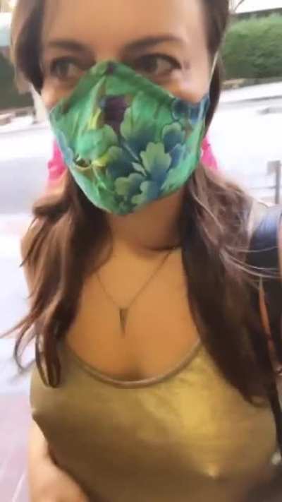 Olga Kay nipples hard af