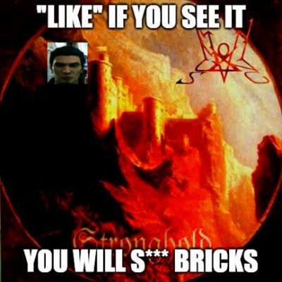 aw hell naw ex fourth chairman of the tojo clan! what are you doing on the cover of summoning 1999 hit album stronghold?