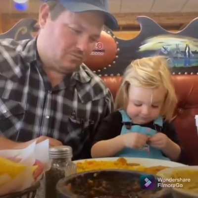 Not his first rodeo