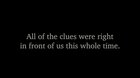Just made this. The clues were right in front of us this whole time.