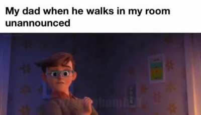 Should’ve knocked first