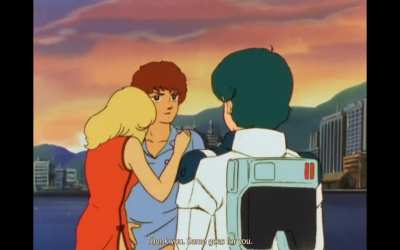 So I was watching Zeta Gundam... Can anyone explain this awkward handshake by Amuro? lol