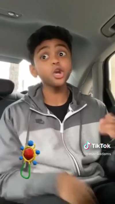 The kid rolling his eyes back... no.