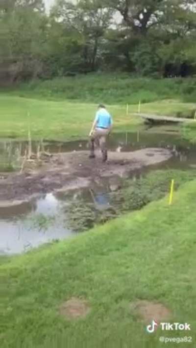 Should've taken a drop....