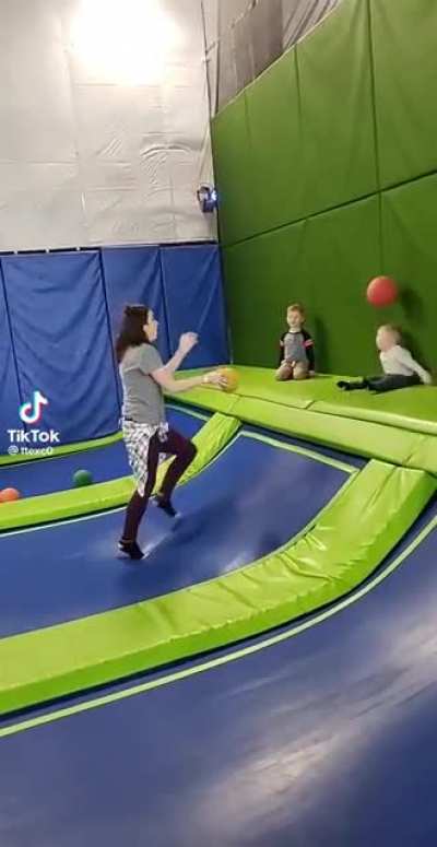 Nice throw