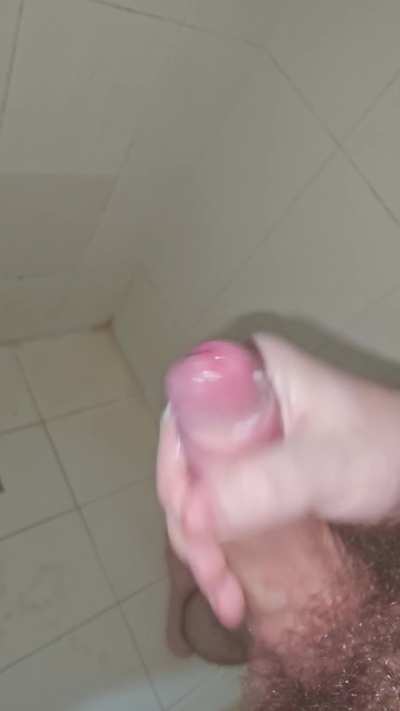Loud moans and a massive load