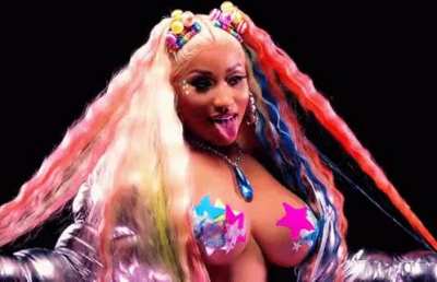 Can't watch Nicki Minaj music videos without having to relieve myself...