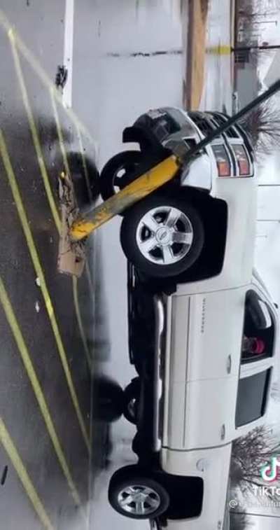 His poor hat...