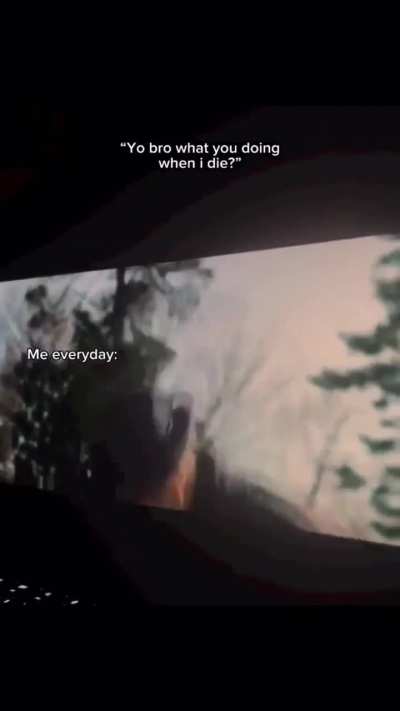 “When I die”
