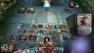 19 mythic creature animations playing at the same time.