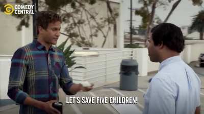A dollar can save a child