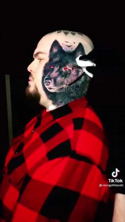 Interesting tattoo placement