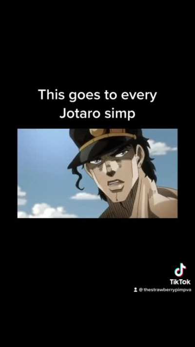 Wholesome Jotaro compliments your appearance (made by me)