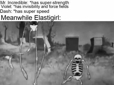 She protecc, she attacc but most importantly she flexible(and thicc)