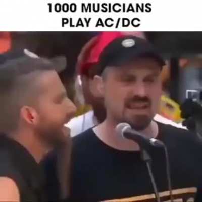 Хоровое пение. Своеобразное. Highway to hell, AC/DC.