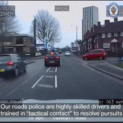 Idiot in car, Birmingham, England...